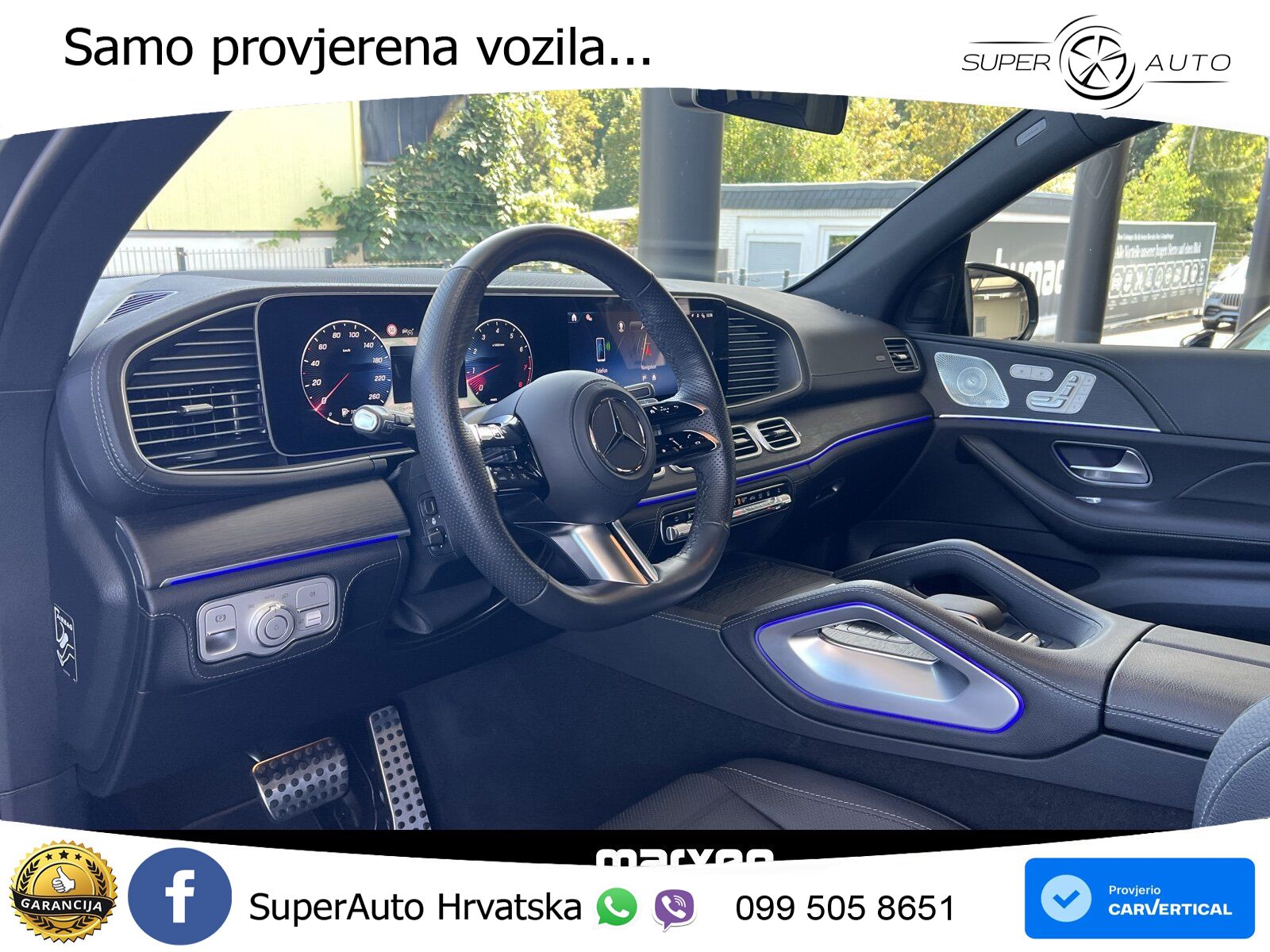 Mercedes-Benz GLS GLS 580 V8 EQ Boost 4MATIC 9G-TRONIC AMG ZRAČNI+ACC+GR SJED+KAM