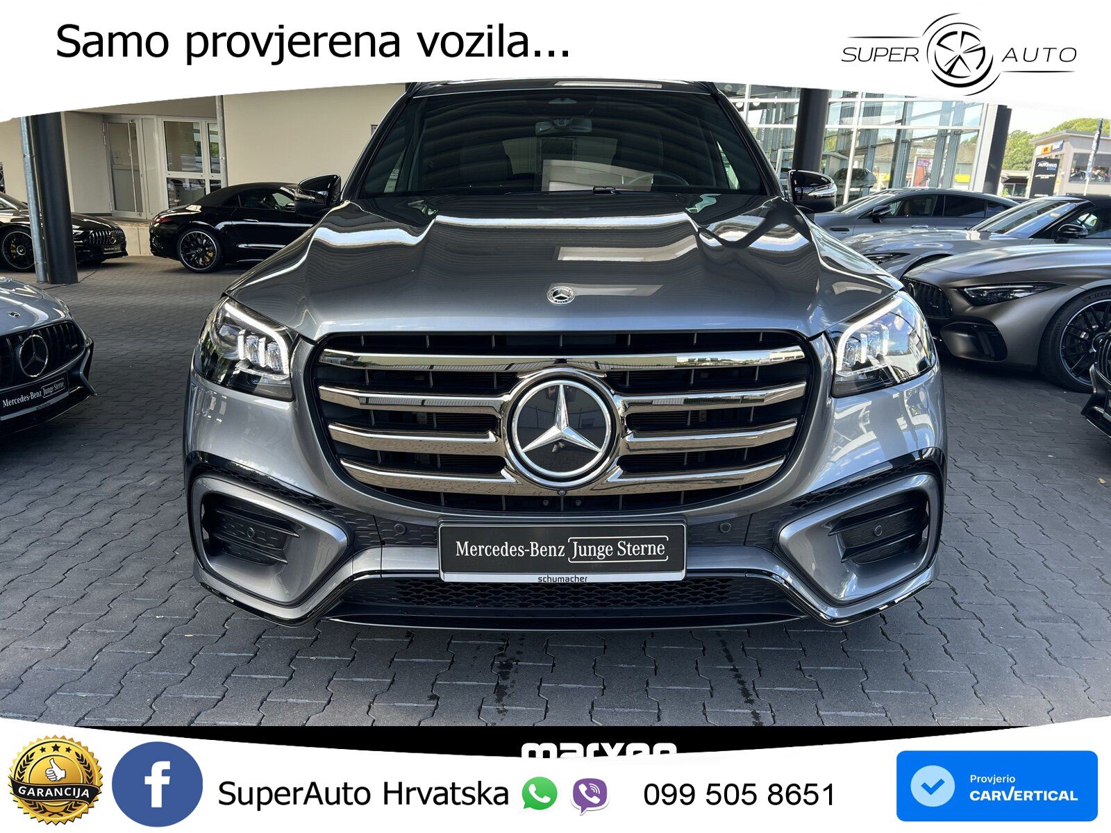 Mercedes-Benz GLS GLS 580 V8 EQ Boost 4MATIC 9G-TRONIC AMG ZRAČNI+ACC+GR SJED+KAM