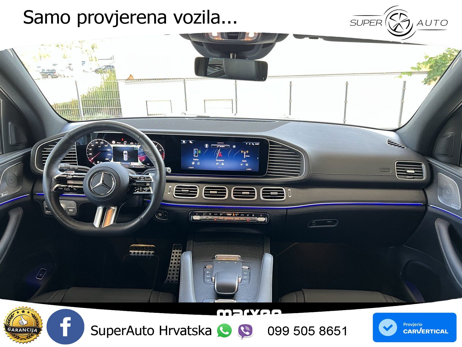 Mercedes-Benz GLS GLS 580 V8 EQ Boost 4MATIC 9G-TRONIC AMG ZRAČNI+ACC+GR SJED+KAM