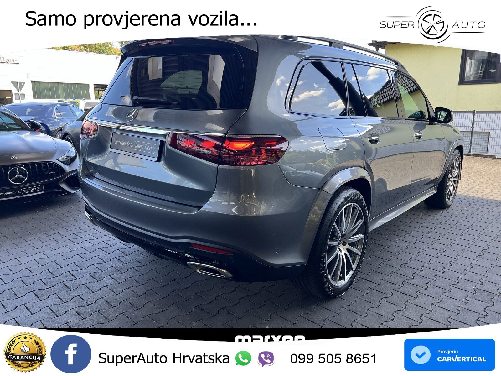Mercedes-Benz GLS GLS 580 V8 EQ Boost 4MATIC 9G-TRONIC AMG ZRAČNI+ACC+GR SJED+KAM