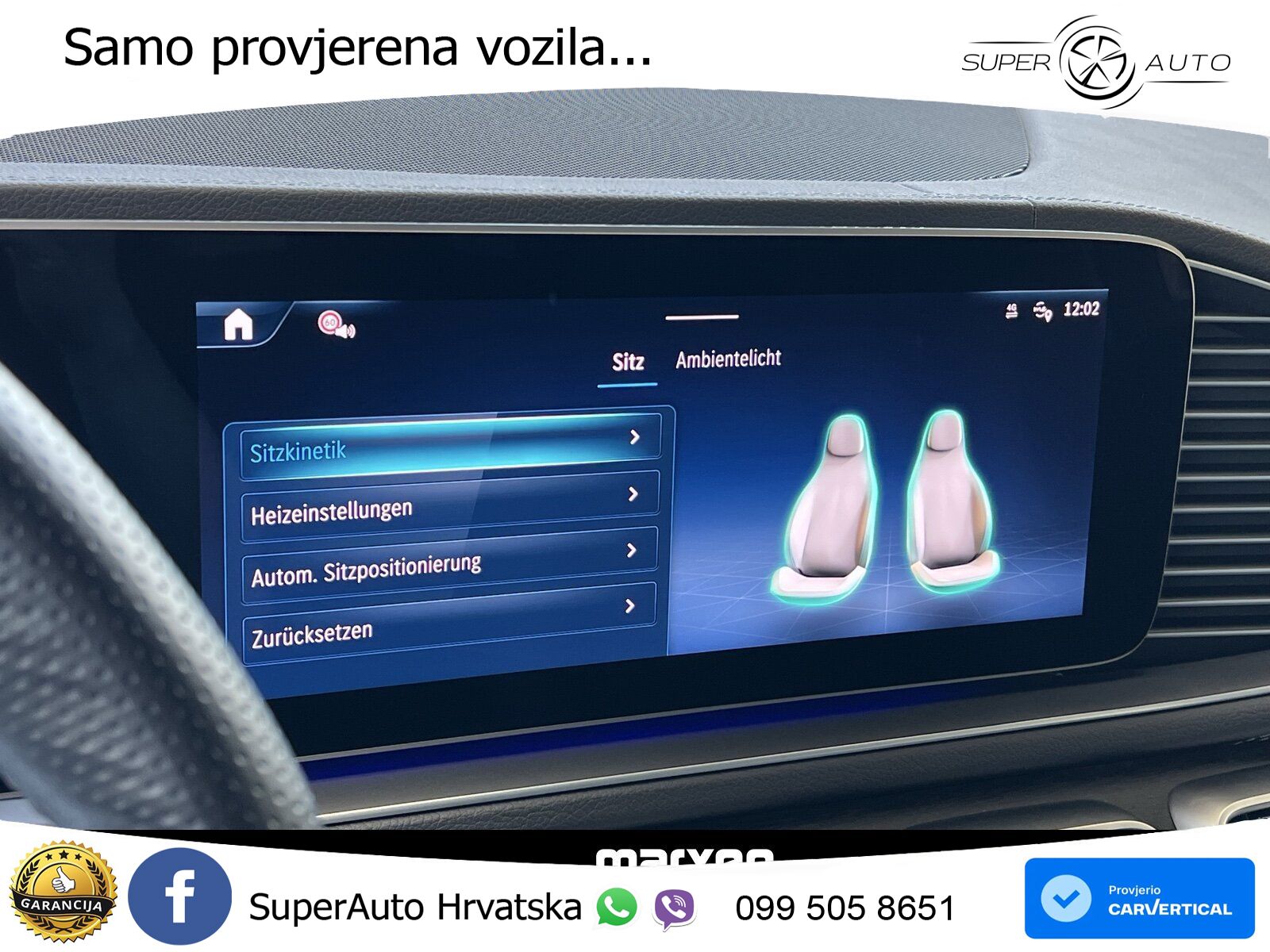 Mercedes-Benz GLS GLS 580 V8 EQ Boost 4MATIC 9G-TRONIC AMG ZRAČNI+ACC+GR SJED+KAM