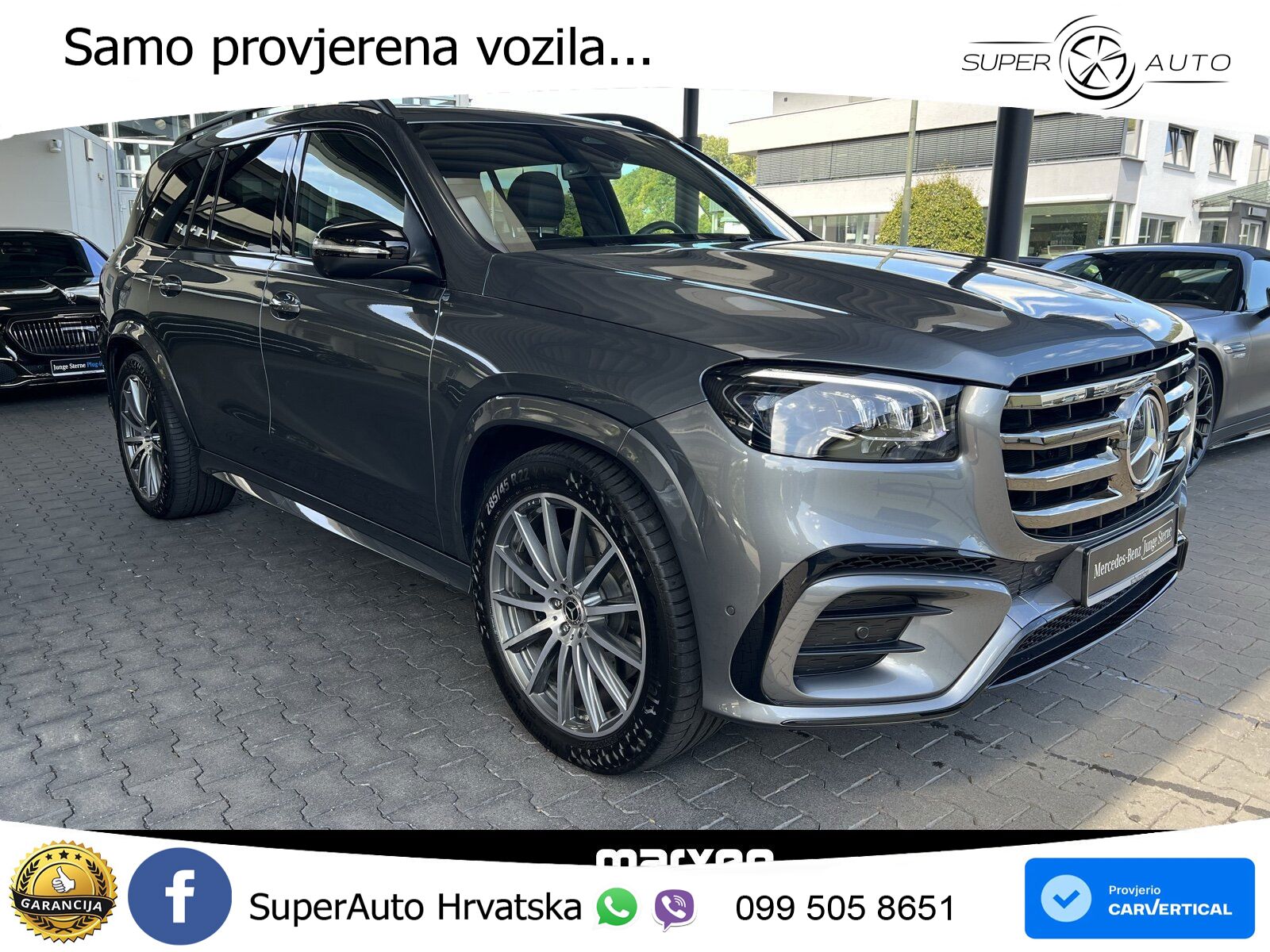 Mercedes-Benz GLS GLS 580 V8 EQ Boost 4MATIC 9G-TRONIC AMG ZRAČNI+ACC+GR SJED+KAM