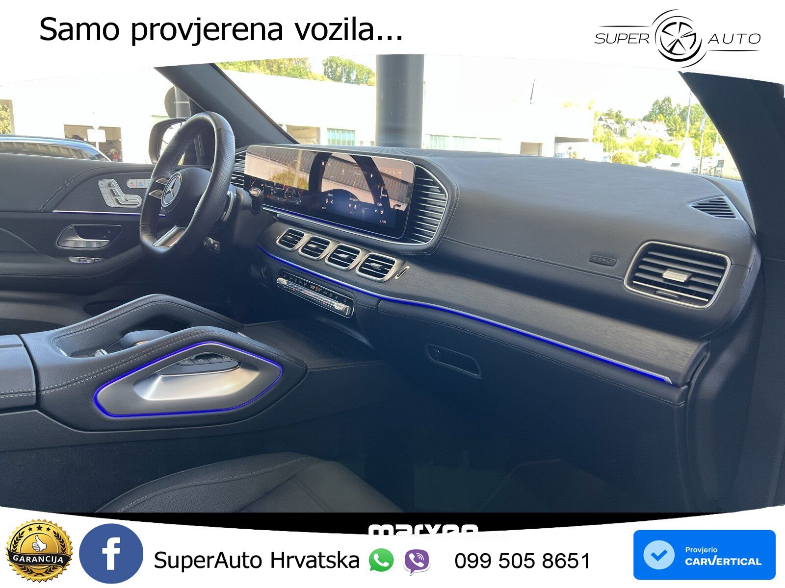 Mercedes-Benz GLS GLS 580 V8 EQ Boost 4MATIC 9G-TRONIC AMG ZRAČNI+ACC+GR SJED+KAM