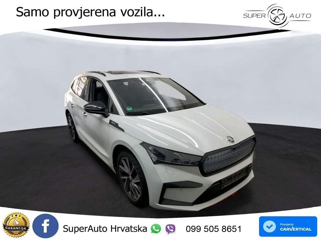 Škoda Enyaq iV 80x 82 kWh (265 KS) AWD SportLine LED+GR SJED+ACC