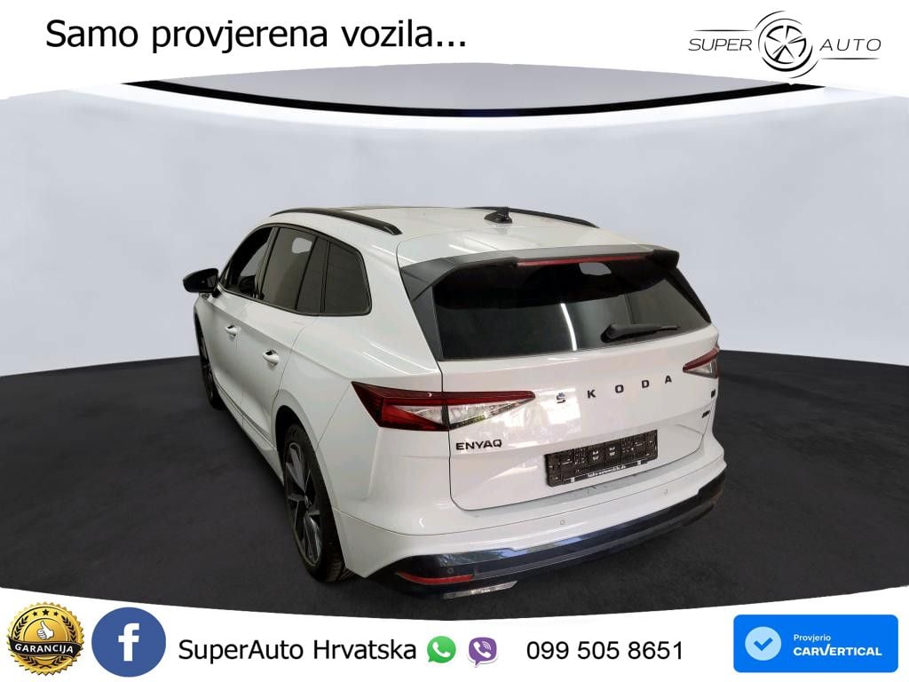 Škoda Enyaq iV 80x 82 kWh (265 KS) AWD SportLine LED+GR SJED+ACC