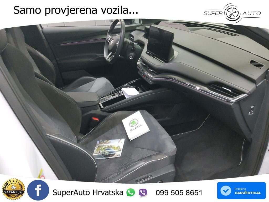 Škoda Enyaq iV 80x 82 kWh (265 KS) AWD SportLine LED+GR SJED+ACC