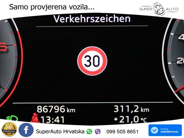 Audi A6 50 TDI V6 (286 KS) quattro tiptronic ZRAČNI+ACC+4xGR SJED+KAM