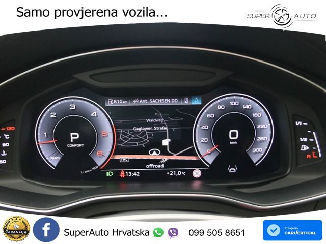 Audi A6 50 TDI V6 (286 KS) quattro tiptronic ZRAČNI+ACC+4xGR SJED+KAM