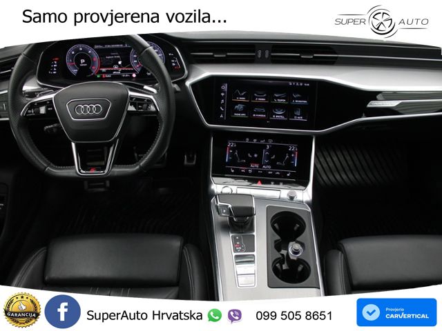 Audi A6 50 TDI V6 (286 KS) quattro tiptronic ZRAČNI+ACC+4xGR SJED+KAM