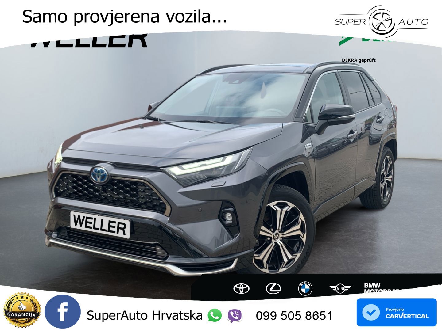 Toyota RAV4 2.5 (306 KS) Hybrid AWD-i eCVT Style LED+GR SJED+ACC