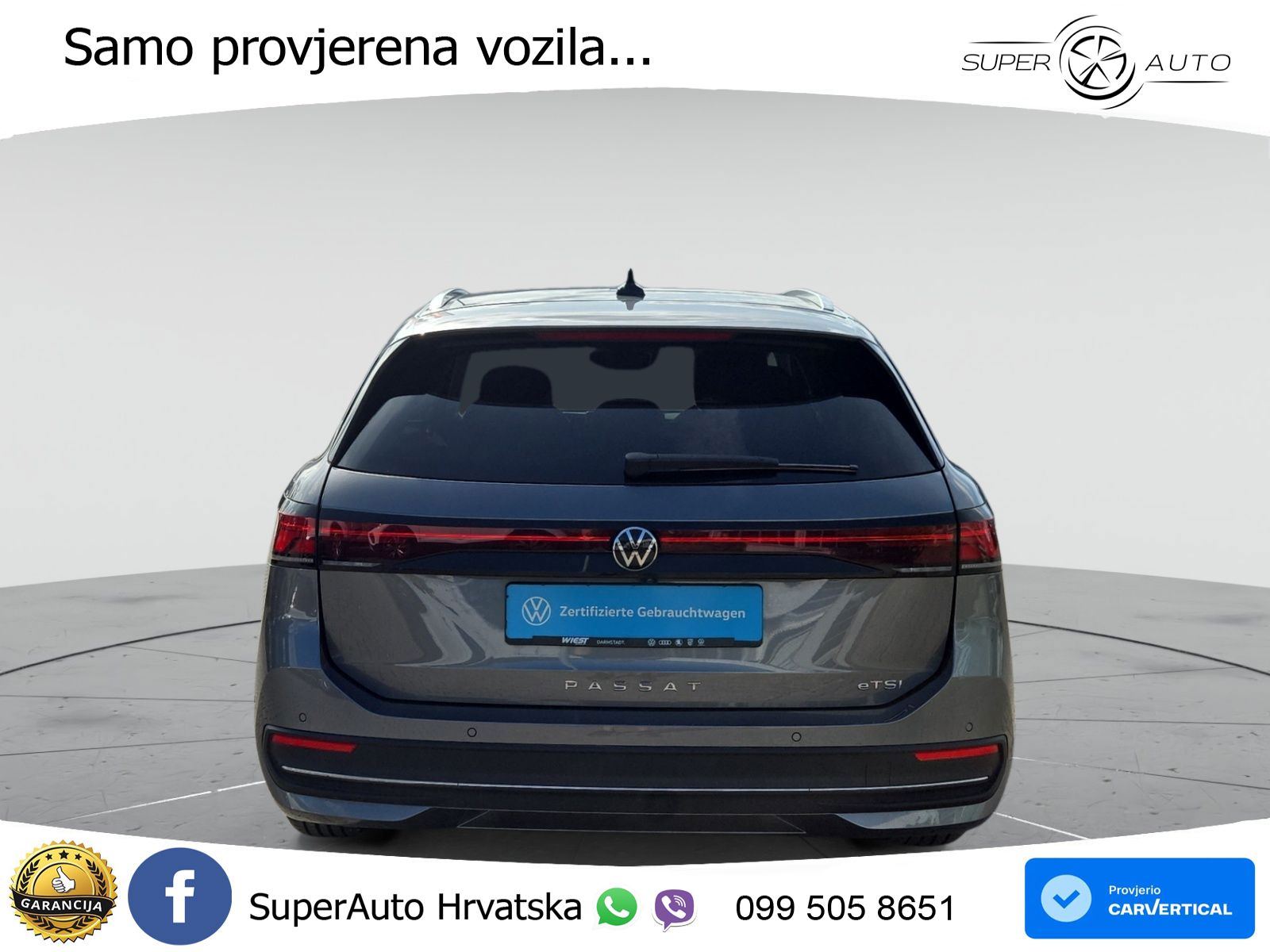Volkswagen Passat Variant 1.5 eTSI (150 KS) DSG Business LED+GR SJED+ACC