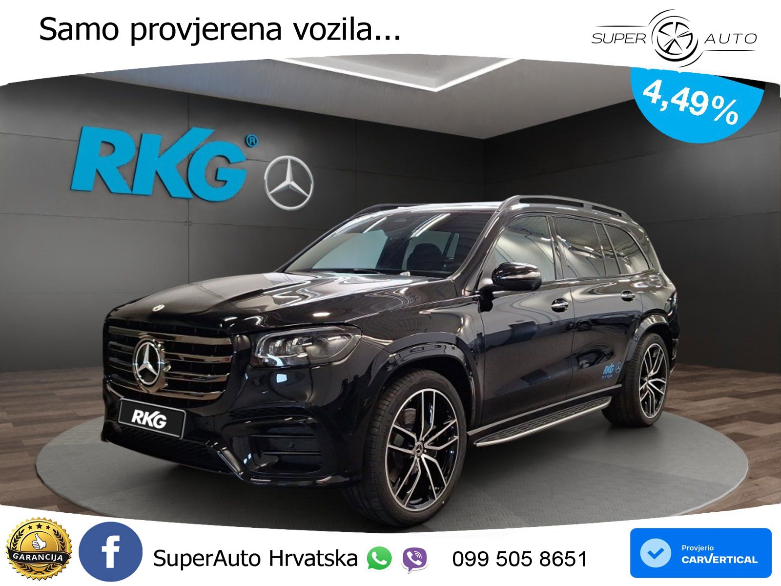 Mercedes-Benz GLS GLS 450d EQ Boost 4MATIC 9G-TRONIC AMG ACC+HEAD+4xGR SJED+360+PANO