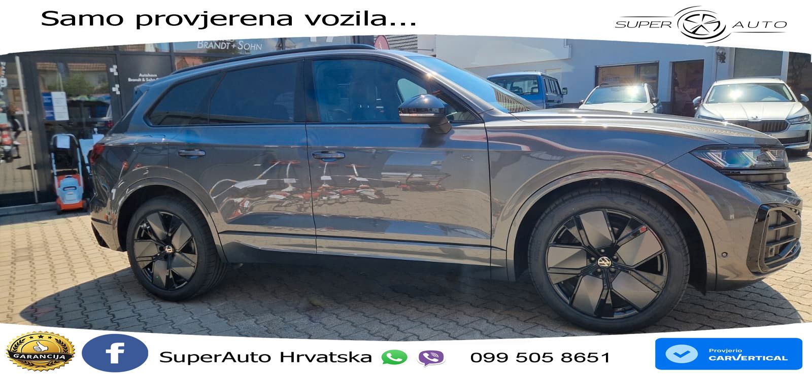 Volkswagen Touareg 3.0 V6 TDI (286 KS) 4MOTION Tiptronic ZRAČNI+ACC+GR SJED+KAM+PANO