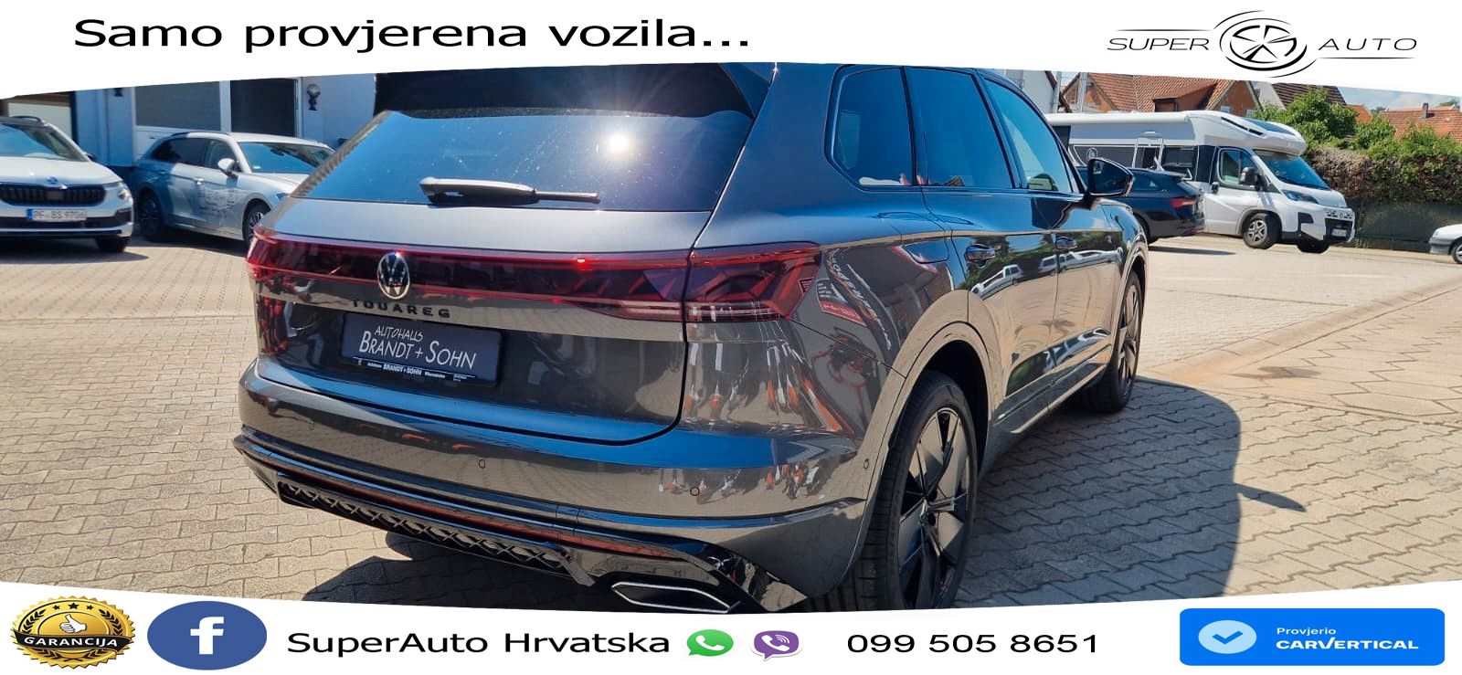 Volkswagen Touareg 3.0 V6 TDI (286 KS) 4MOTION Tiptronic ZRAČNI+ACC+GR SJED+KAM+PANO