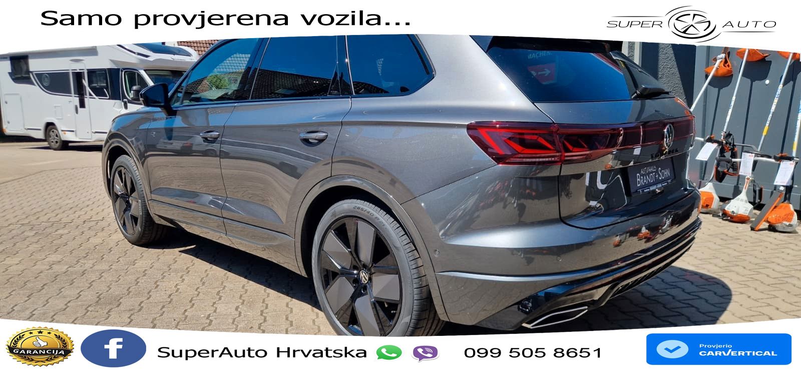 Volkswagen Touareg 3.0 V6 TDI (286 KS) 4MOTION Tiptronic ZRAČNI+ACC+GR SJED+KAM+PANO