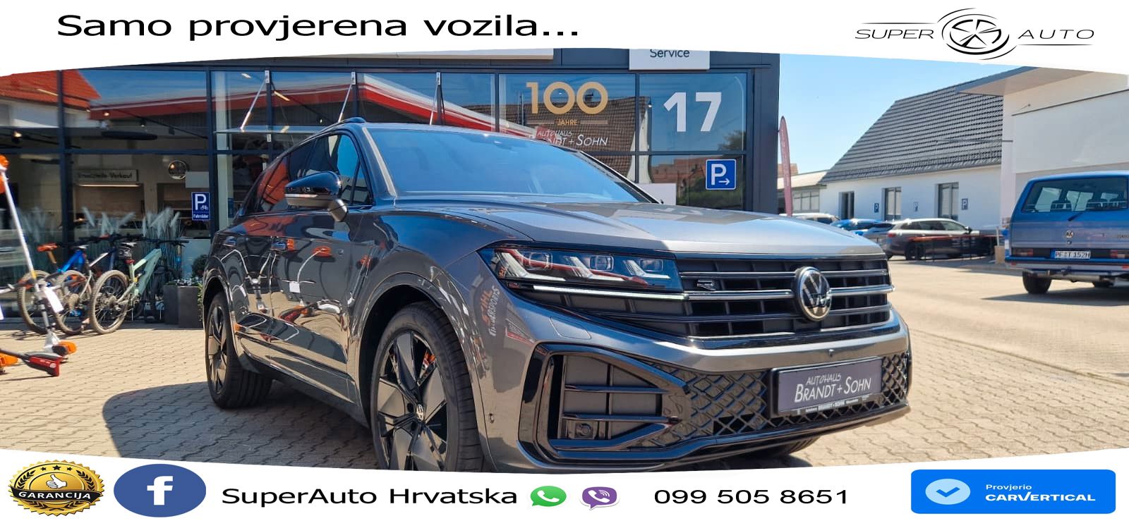 Volkswagen Touareg 3.0 V6 TDI (286 KS) 4MOTION Tiptronic ZRAČNI+ACC+GR SJED+KAM+PANO