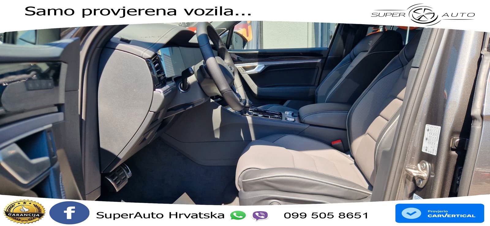 Volkswagen Touareg 3.0 V6 TDI (286 KS) 4MOTION Tiptronic ZRAČNI+ACC+GR SJED+KAM+PANO