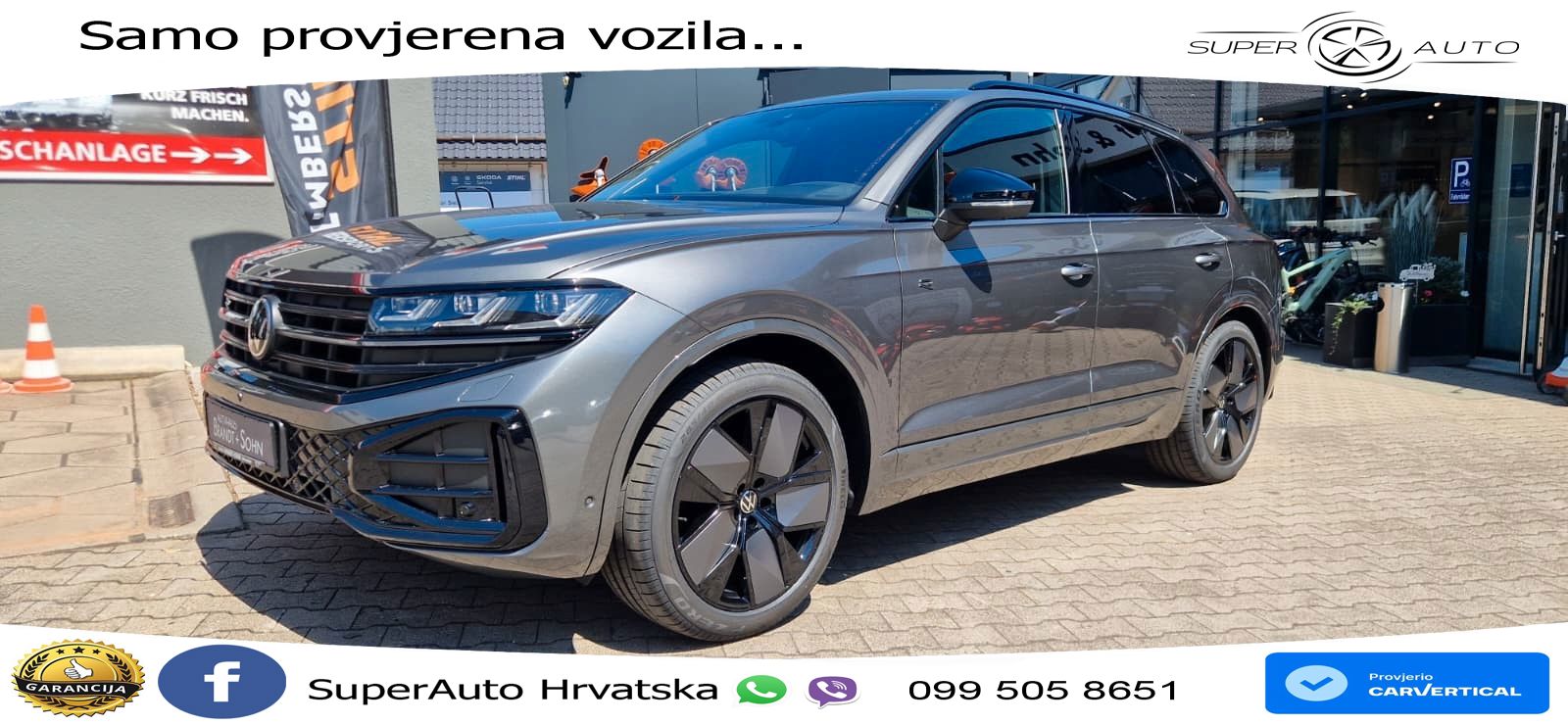Volkswagen Touareg 3.0 V6 TDI (286 KS) 4MOTION Tiptronic ZRAČNI+ACC+GR SJED+KAM+PANO
