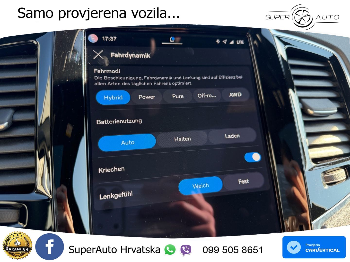 Volvo XC90 Recharge 2.0 T8 AWD Geartronic LED+GR SJED+ACC