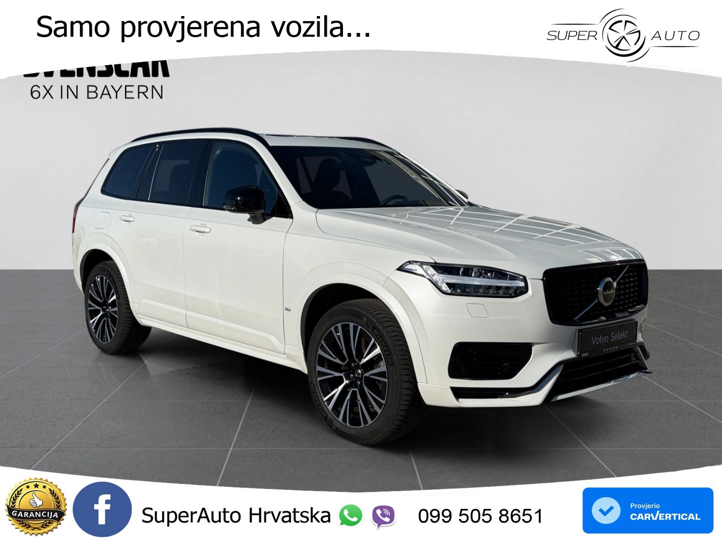 Volvo XC90 Recharge 2.0 T8 AWD Geartronic LED+GR SJED+ACC