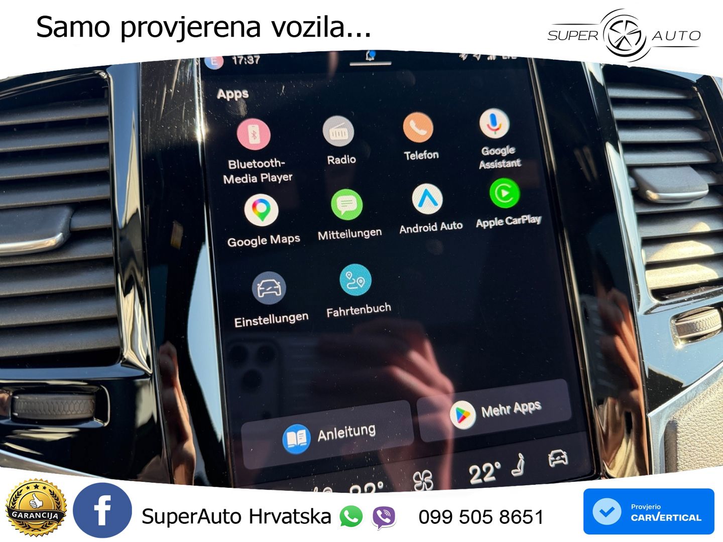 Volvo XC90 Recharge 2.0 T8 AWD Geartronic LED+GR SJED+ACC