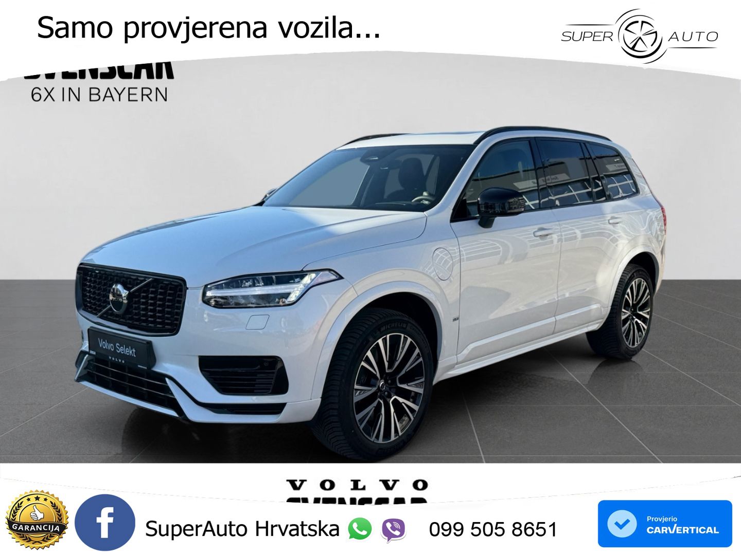 Volvo XC90 Recharge 2.0 T8 AWD Geartronic LED+GR SJED+ACC