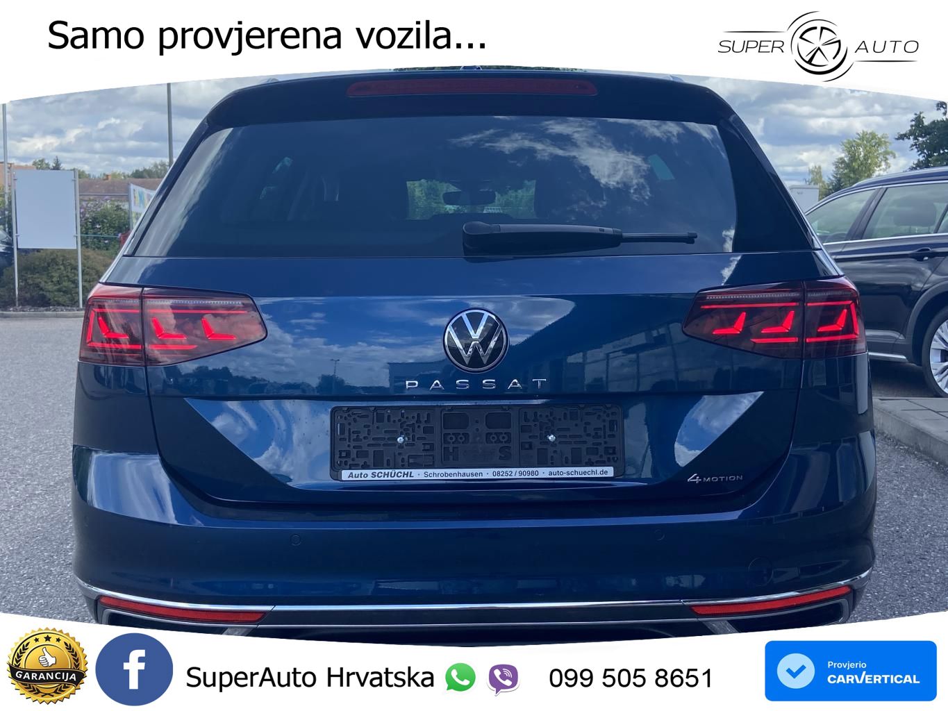 Volkswagen Passat Variant 2.0 TDI (200 KS) 4MOTION DSG R-Line MATRIX+GR SJED+KAM