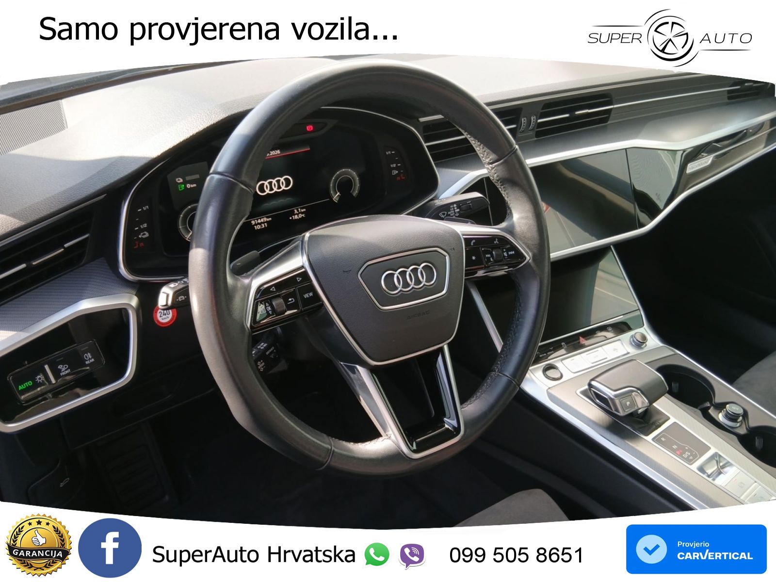 Audi A6 50 TFSIe (299 KS) quattro ultra S tronic LED+GR SJED+ACC