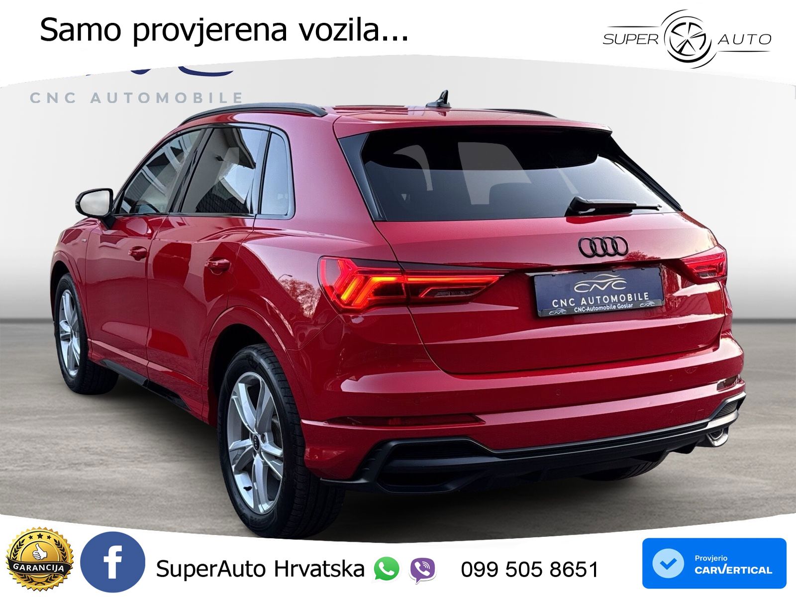 Audi Q3 35 TFSI (150 KS) S tronic S line LED+GR SJED+ACC