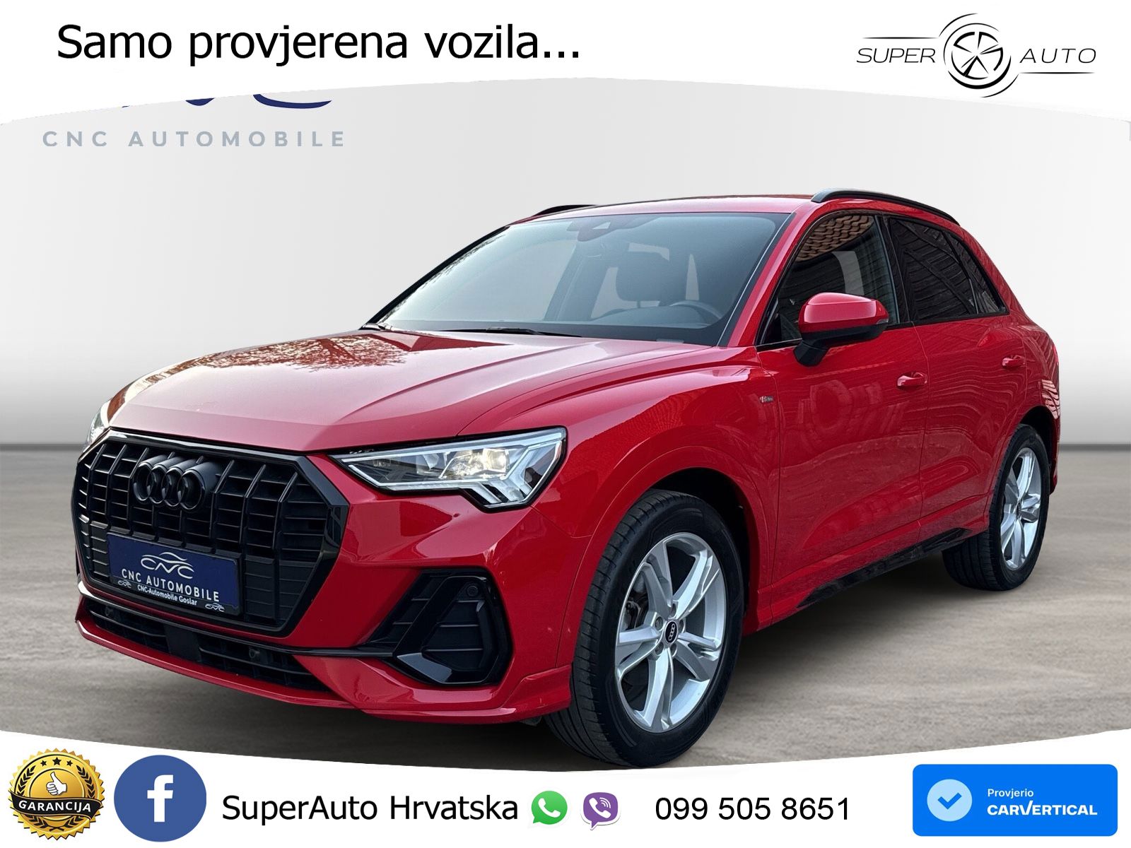Audi Q3 35 TFSI (150 KS) S tronic S line LED+GR SJED+ACC