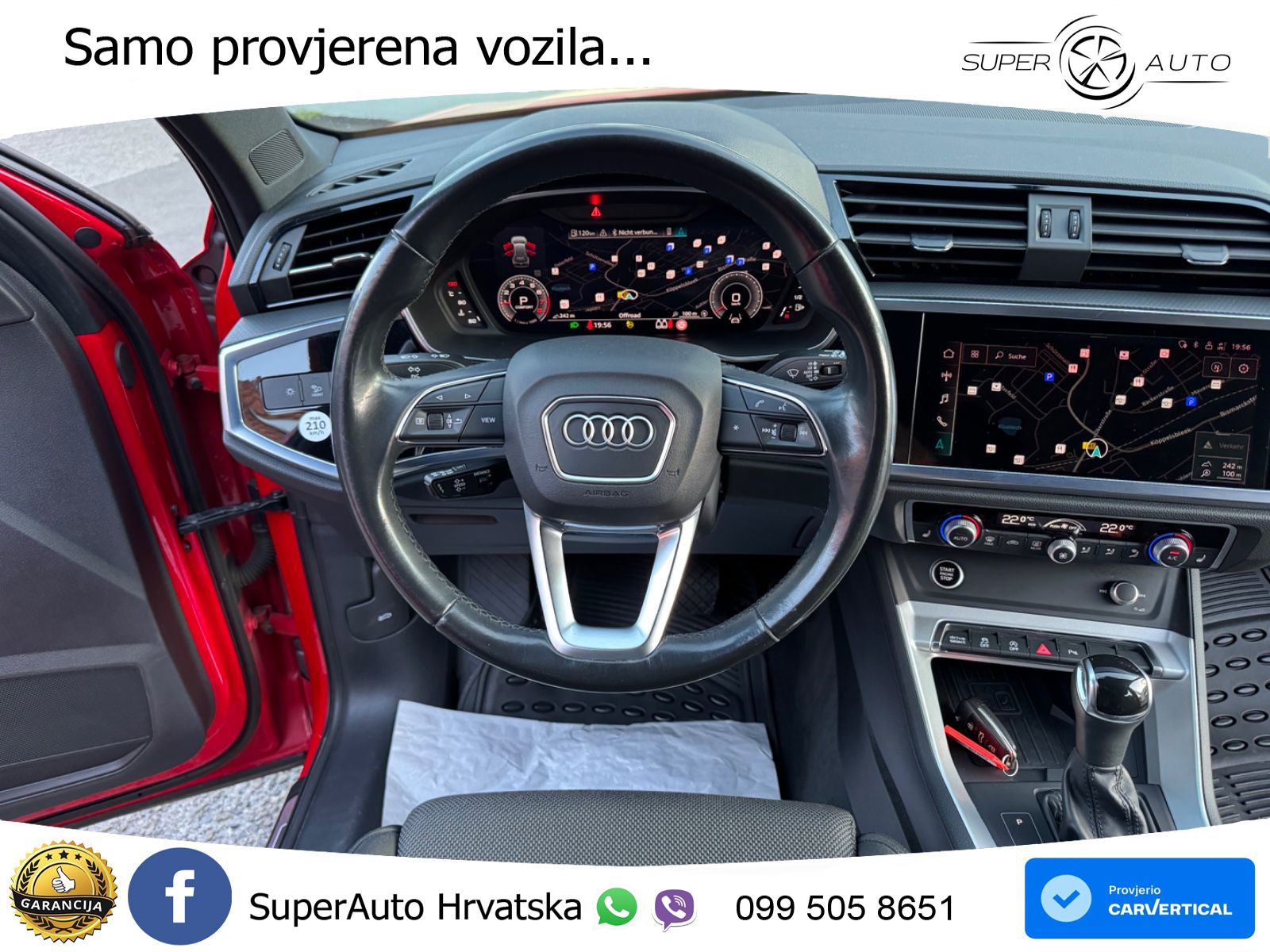 Audi Q3 35 TFSI (150 KS) S tronic S line LED+GR SJED+ACC