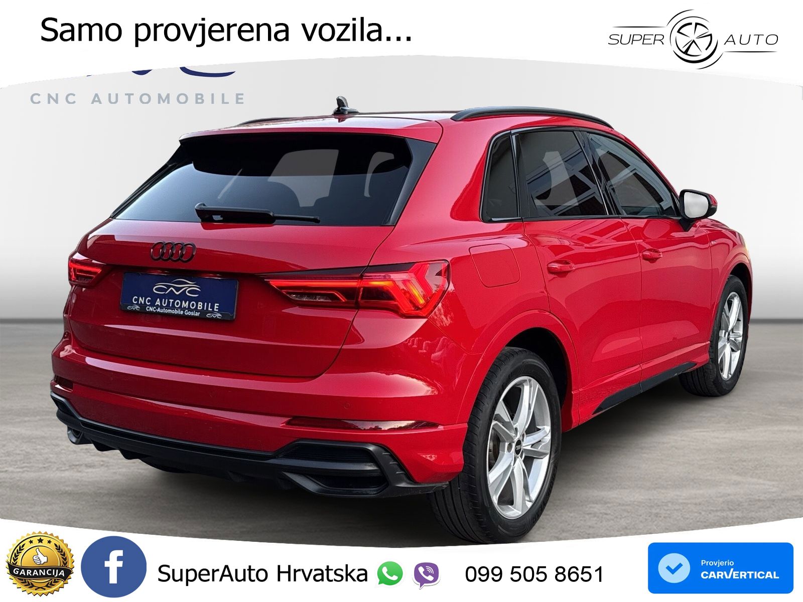 Audi Q3 35 TFSI (150 KS) S tronic S line LED+GR SJED+ACC