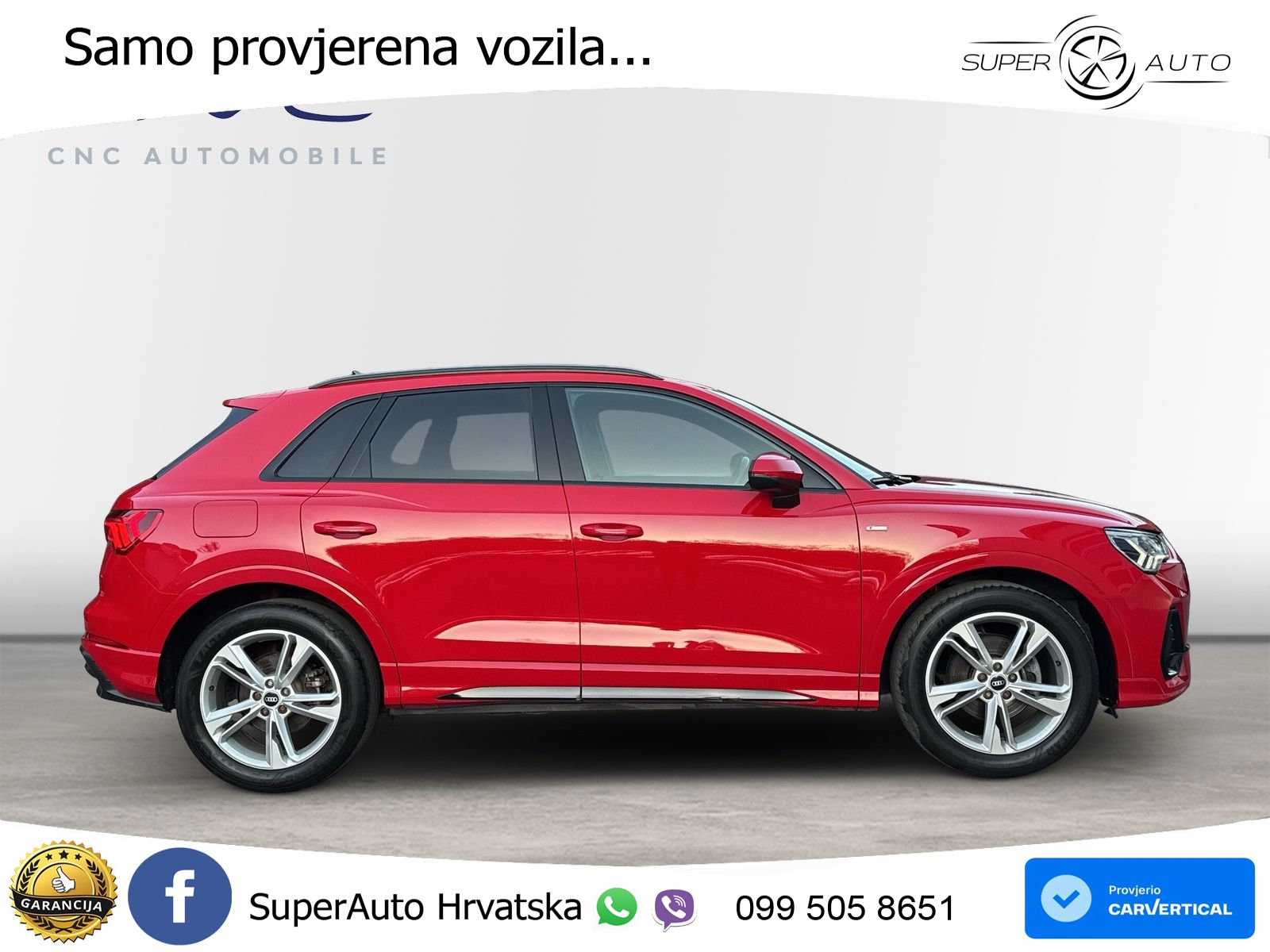 Audi Q3 35 TFSI (150 KS) S tronic S line LED+GR SJED+ACC