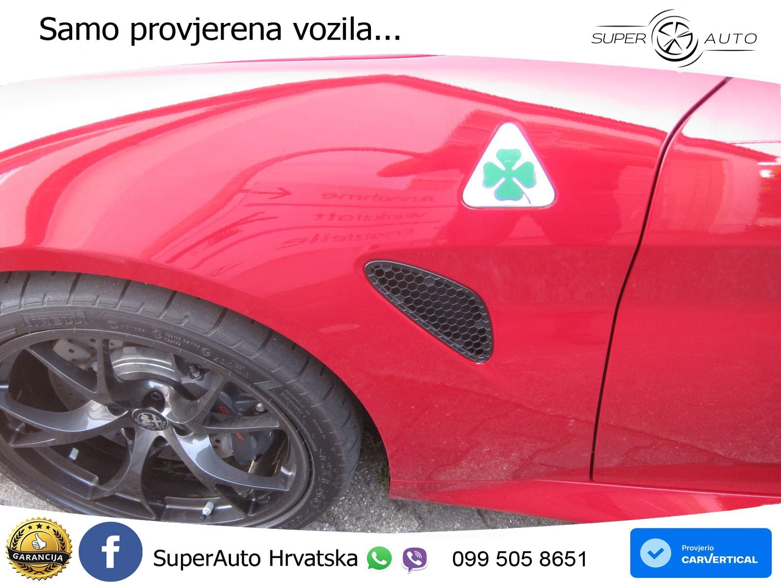 Alfa Romeo Giulia Quadrifoglio 2.9 V6 Bi-Turbo (520 KS) Automatic