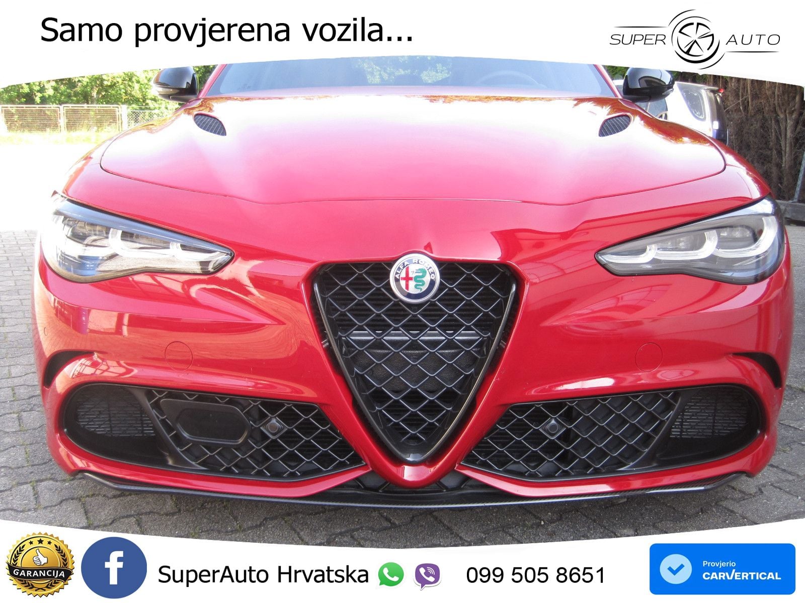 Alfa Romeo Giulia Quadrifoglio 2.9 V6 Bi-Turbo (520 KS) Automatic