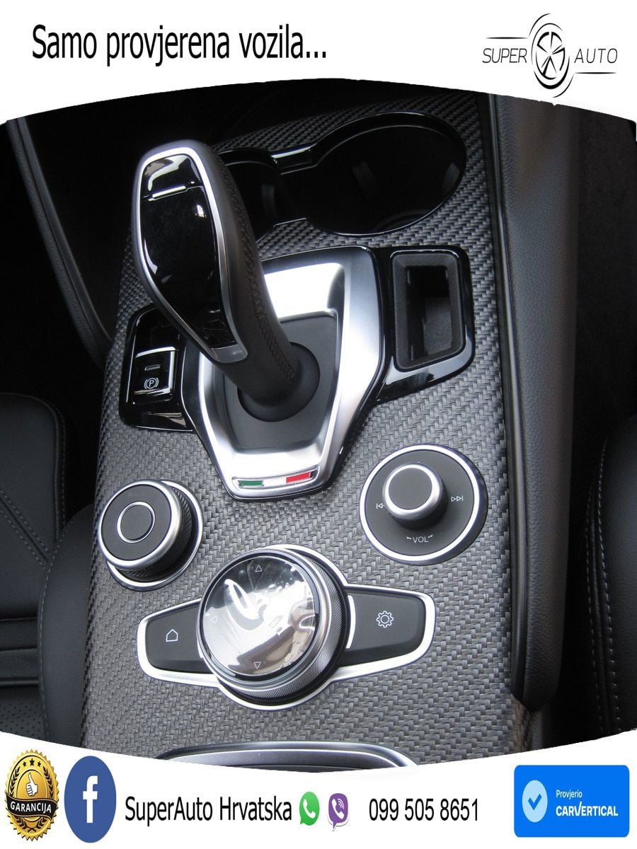 Alfa Romeo Giulia Quadrifoglio 2.9 V6 Bi-Turbo (520 KS) Automatic