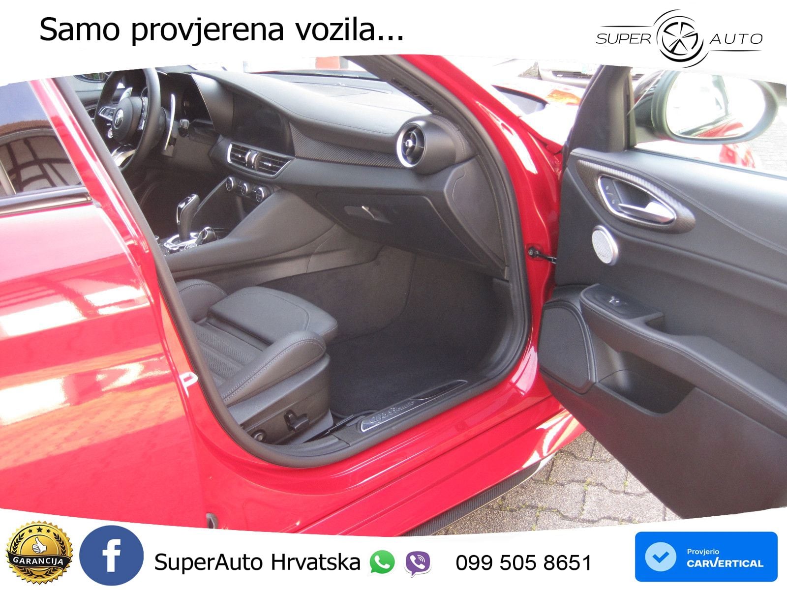Alfa Romeo Giulia Quadrifoglio 2.9 V6 Bi-Turbo (520 KS) Automatic