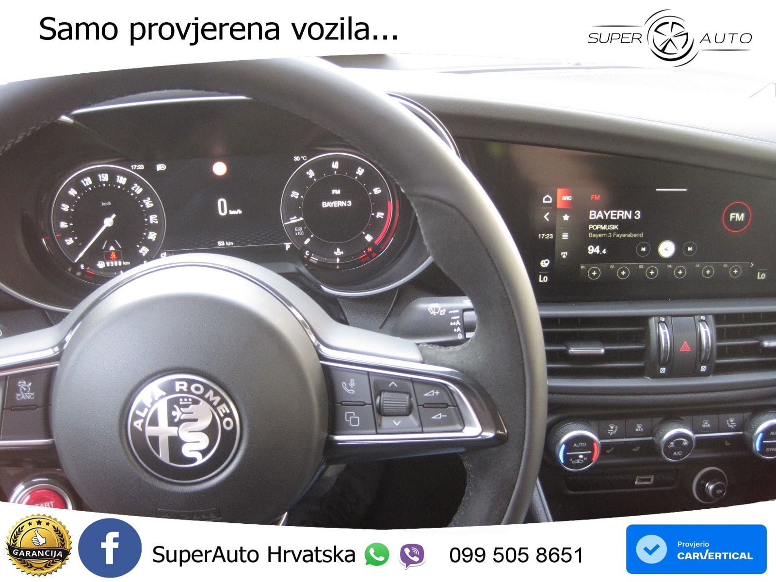 Alfa Romeo Giulia Quadrifoglio 2.9 V6 Bi-Turbo (520 KS) Automatic