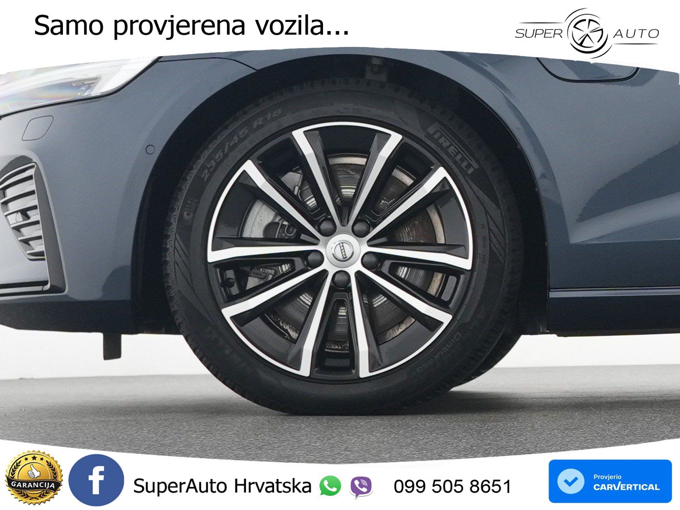Volvo V60 2.0 T8 AWD Geartronic LED+GR SJED+ACC