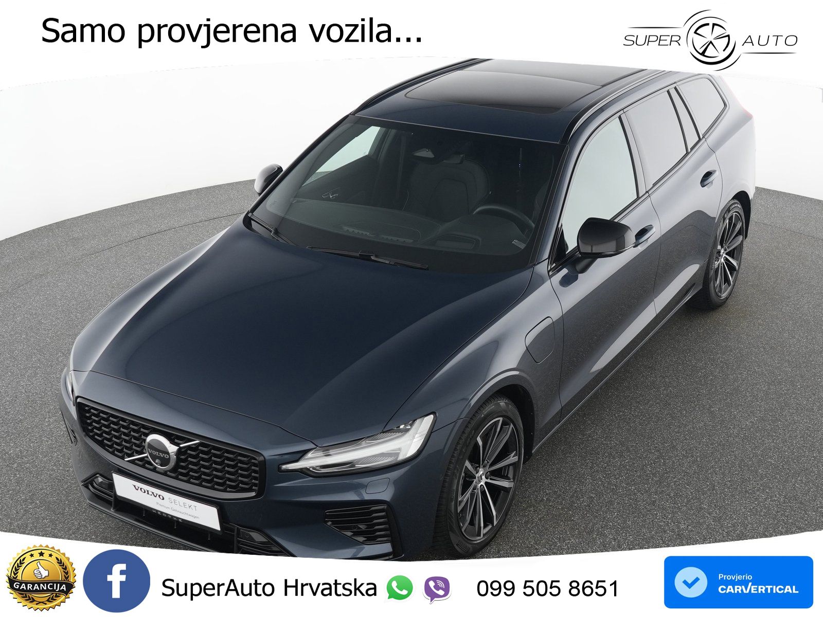 Volvo V60 2.0 T8 AWD Geartronic LED+GR SJED+ACC
