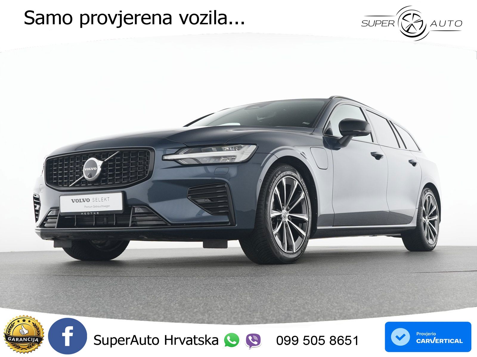 Volvo V60 2.0 T8 AWD Geartronic LED+GR SJED+ACC