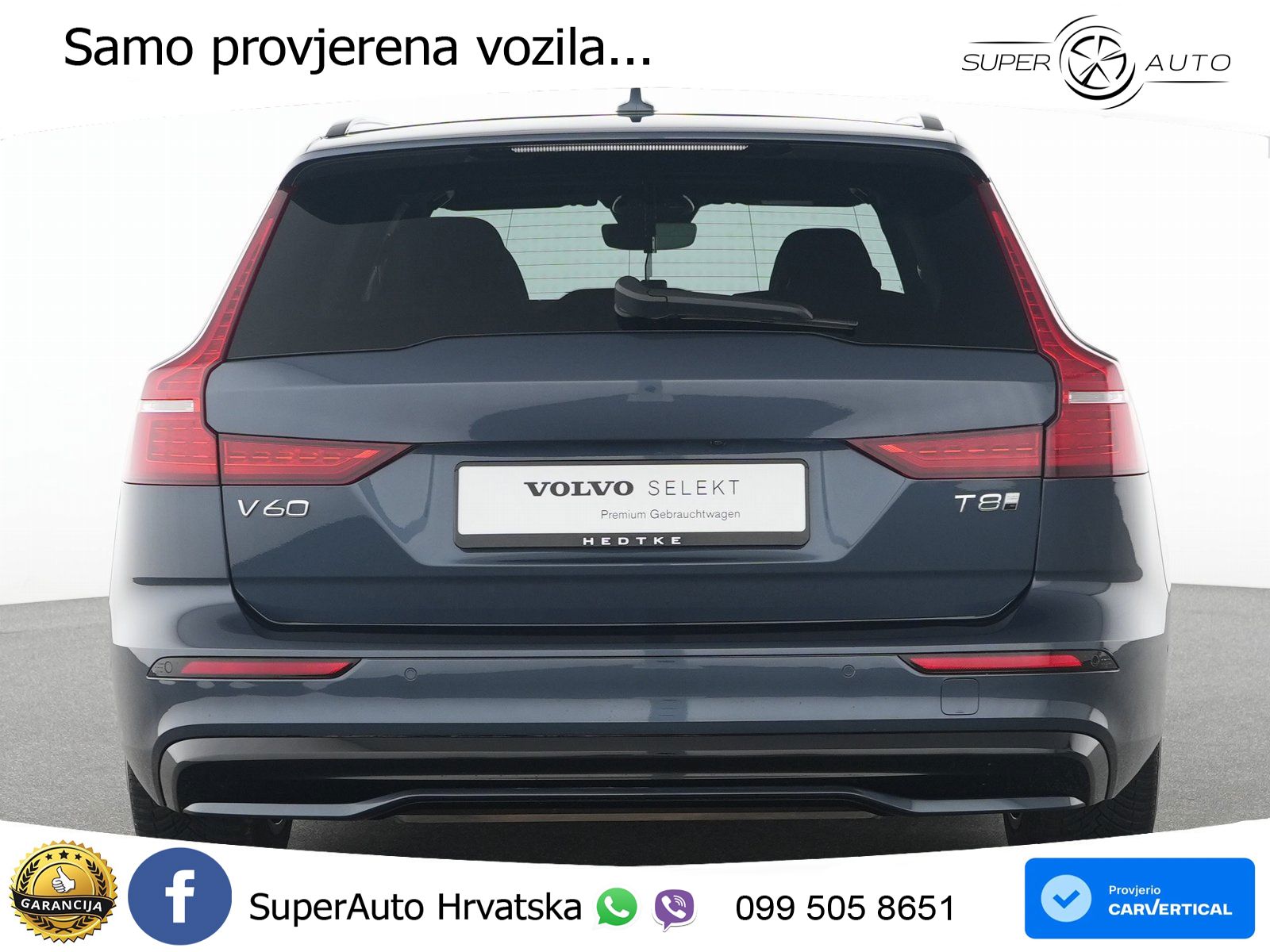 Volvo V60 2.0 T8 AWD Geartronic LED+GR SJED+ACC