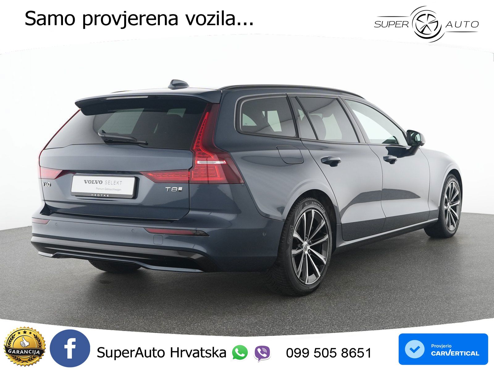 Volvo V60 2.0 T8 AWD Geartronic LED+GR SJED+ACC