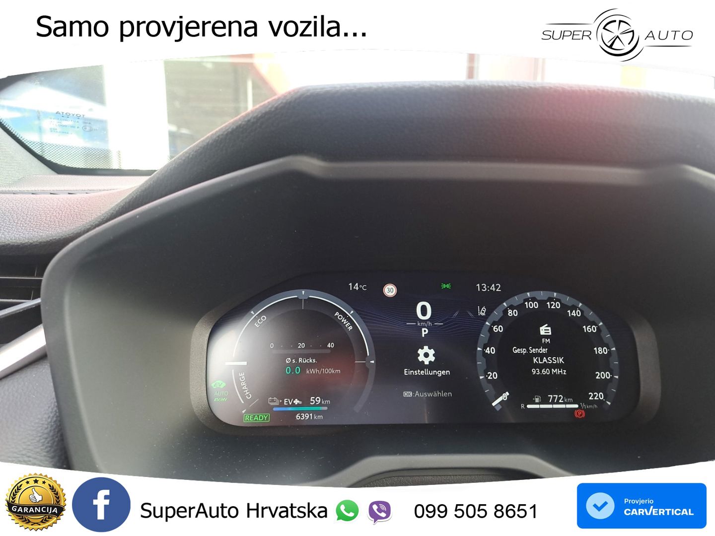 Toyota RAV4 2.5 (306 KS) Hybrid AWD-i eCVT LED+GR SJED+ACC