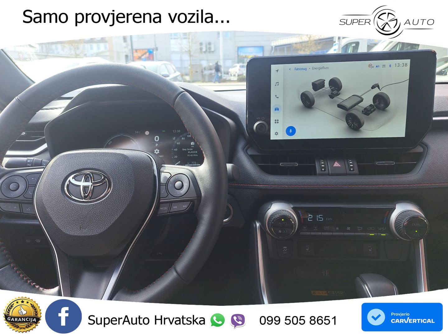 Toyota RAV4 2.5 (306 KS) Hybrid AWD-i eCVT LED+GR SJED+ACC