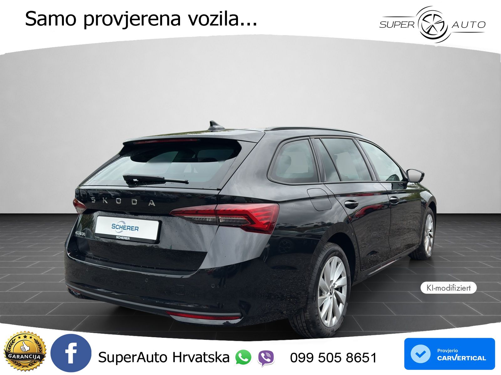 Škoda Octavia Combi 2.0 TDI (150 KS) DSG Selection MATRIX+GR SJED+KAM