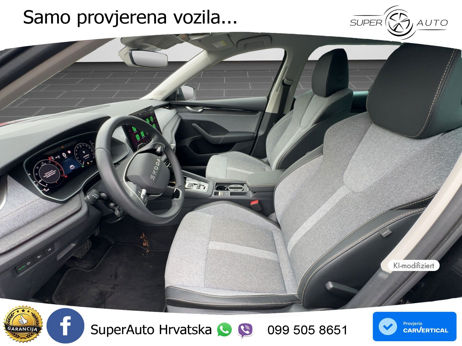 Škoda Octavia Combi 2.0 TDI (150 KS) DSG Selection MATRIX+GR SJED+KAM