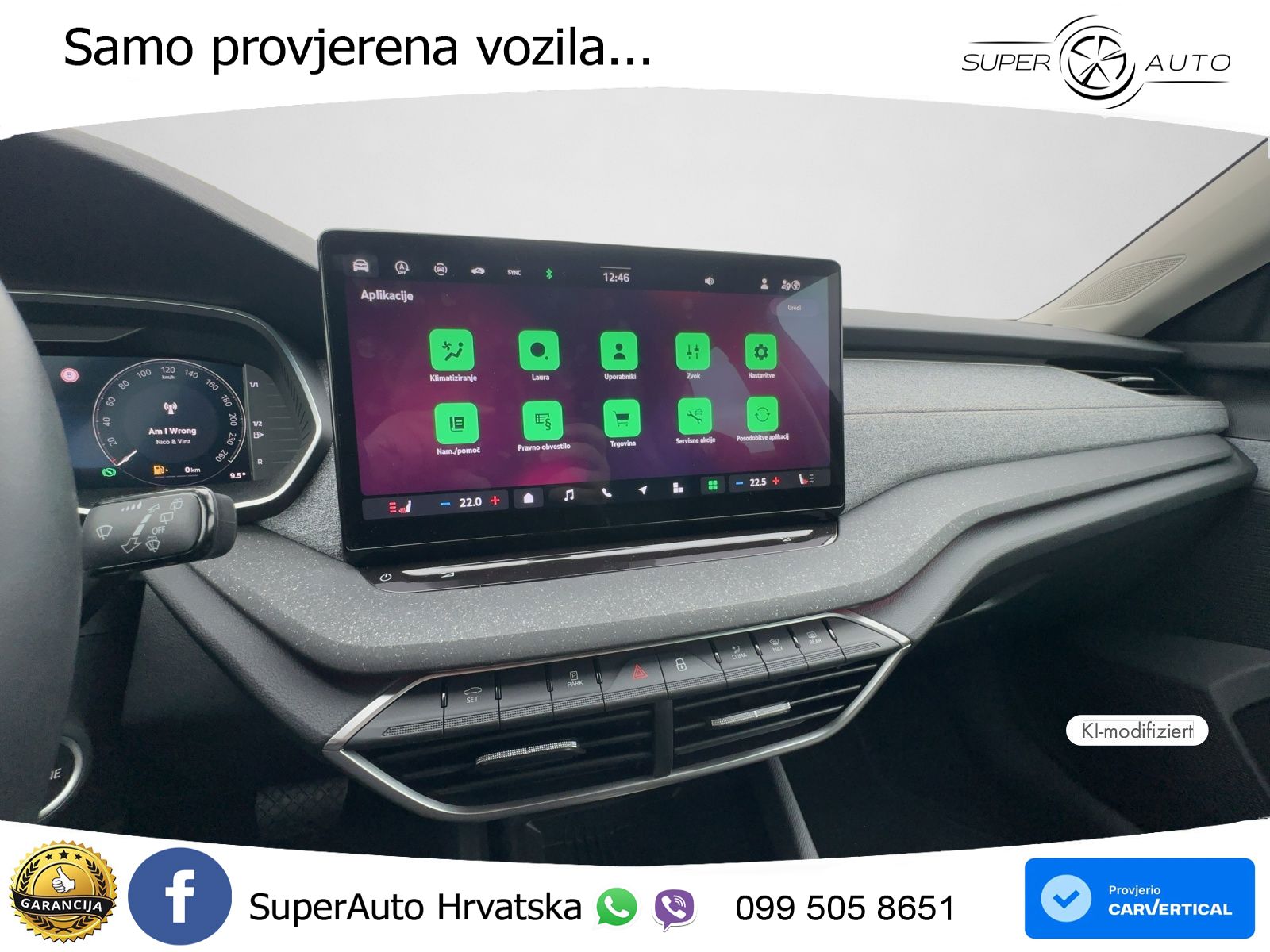 Škoda Octavia Combi 2.0 TDI (150 KS) DSG Selection MATRIX+GR SJED+KAM