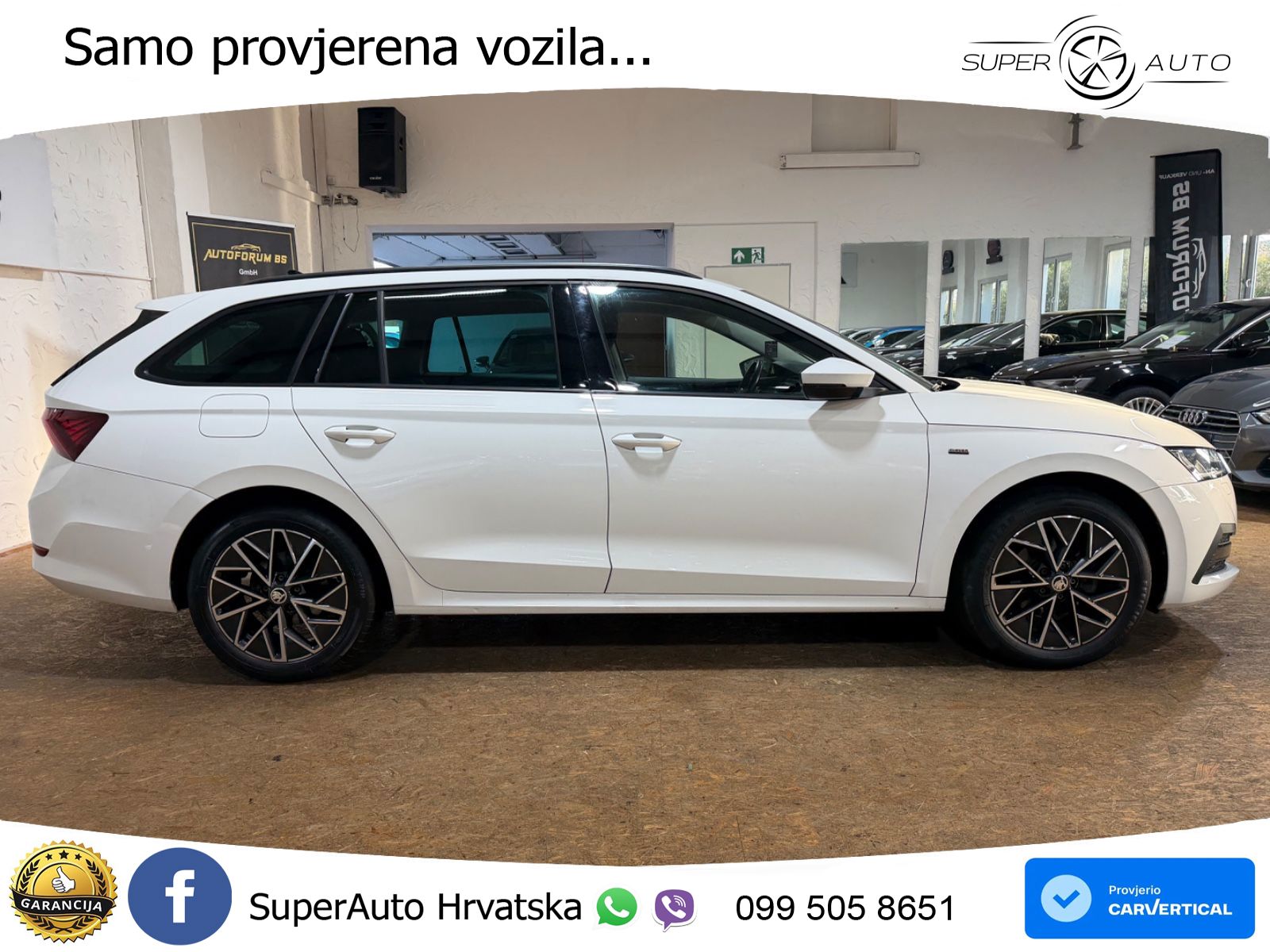 Škoda Octavia Combi 2.0 TDI (150 KS) DSG LED+GR SJED+ACC