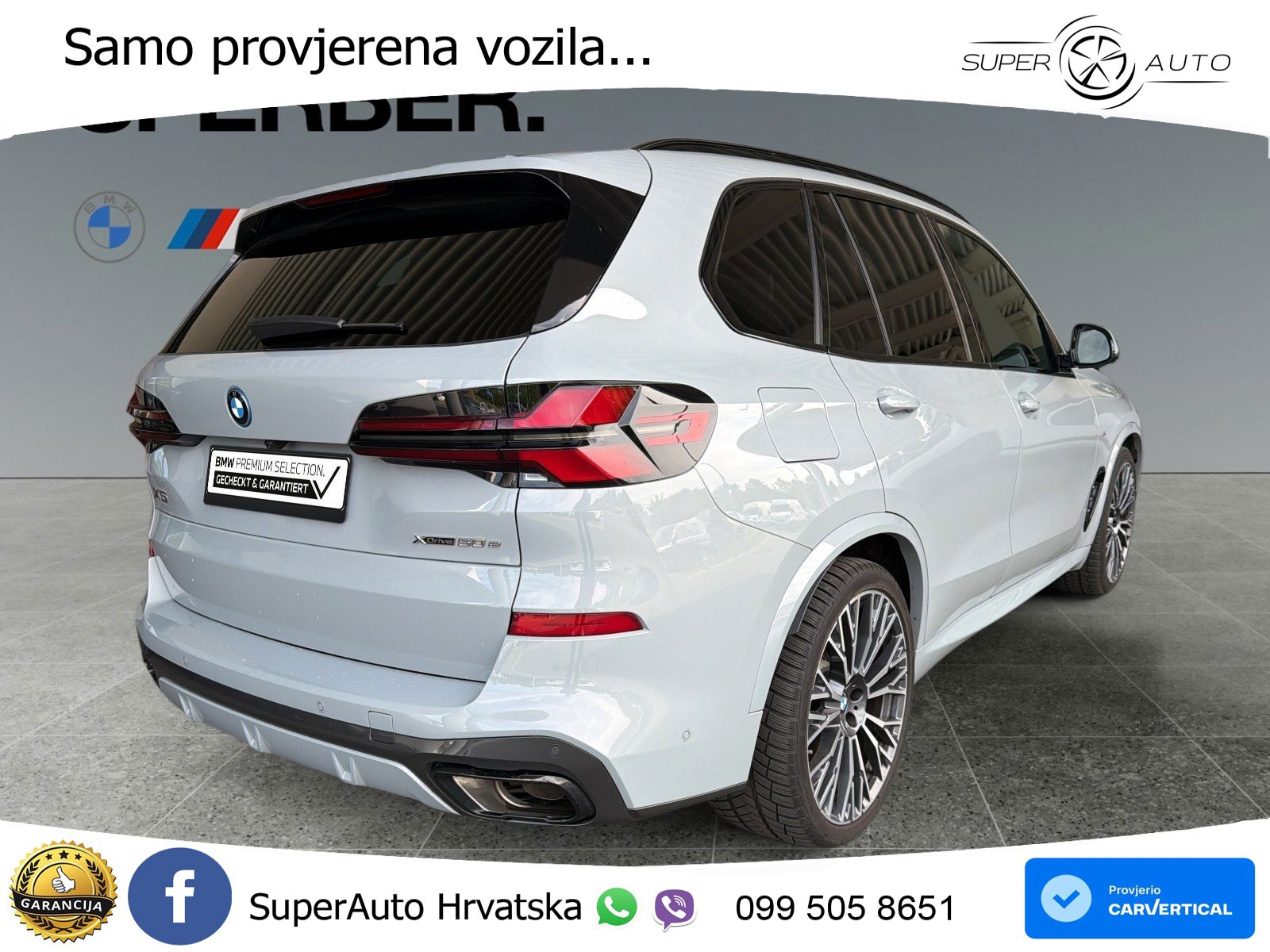 BMW X5 50e (489 KS) xDrive Steptronic M Sport LED+GR SJED+ACC